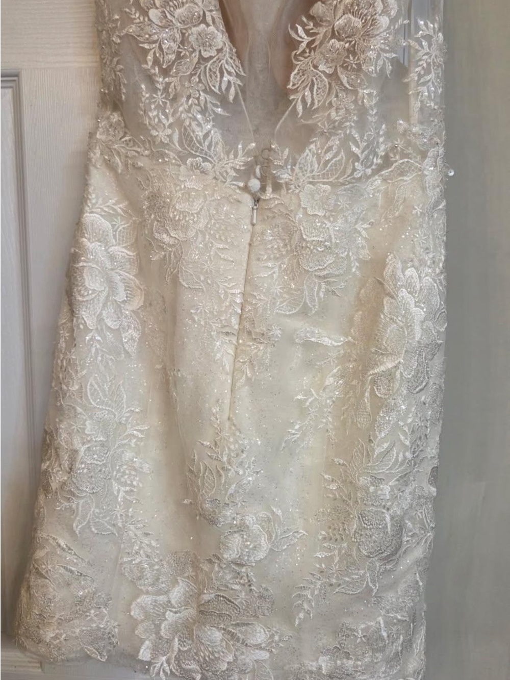 SPARKLE! SPARKLE! SPARKLE! Boda Bridal Gemma II  Mini Bridal Dress Kleinfeld - Picture 10 of 10